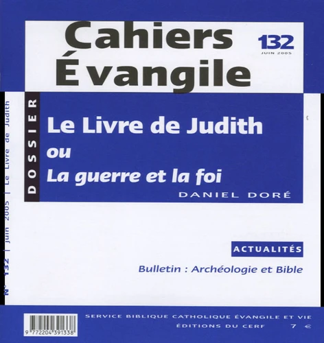 Copertina : Le livre de Judith