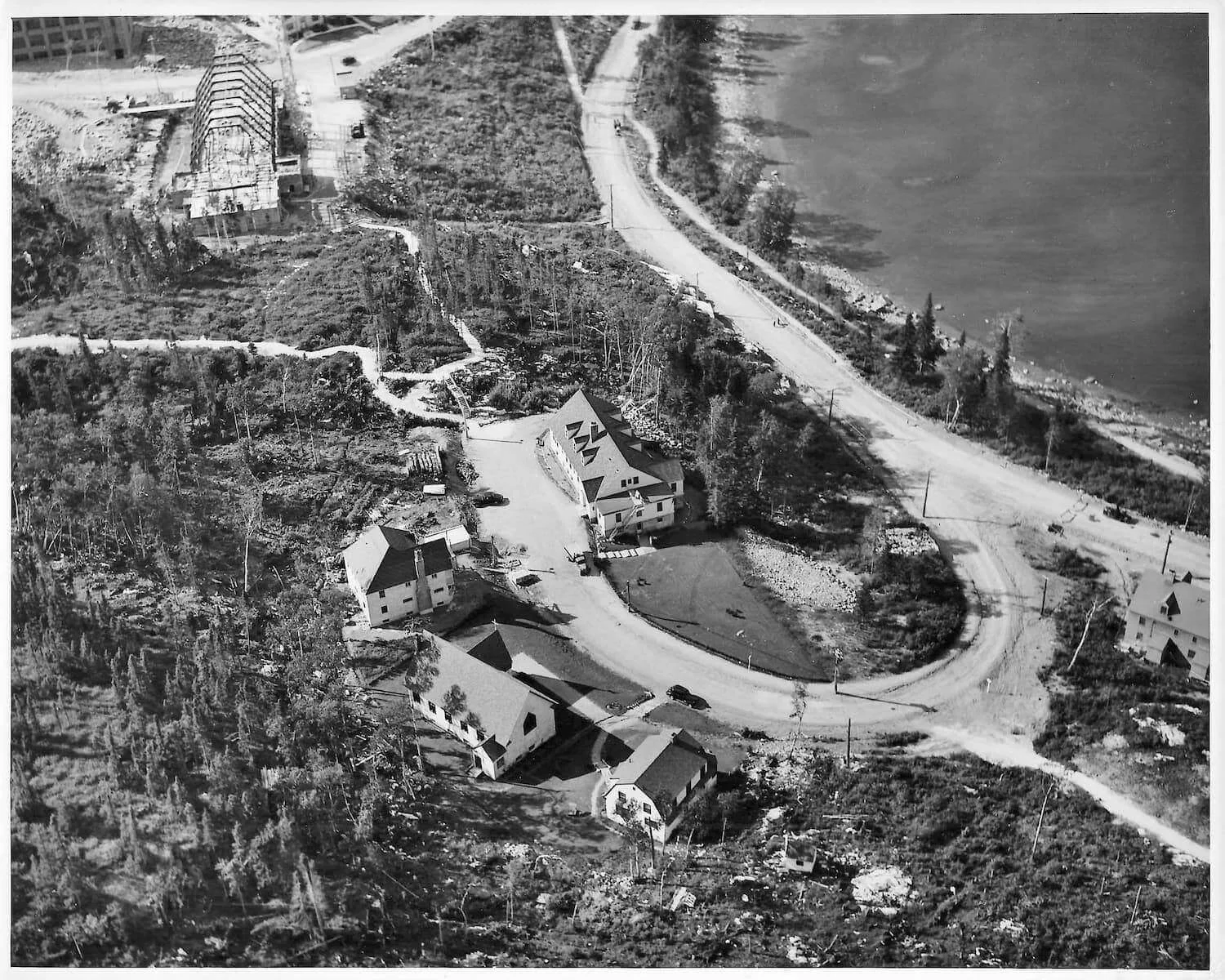 Aerial view of Baie-Comeau en 1939, photograph 10