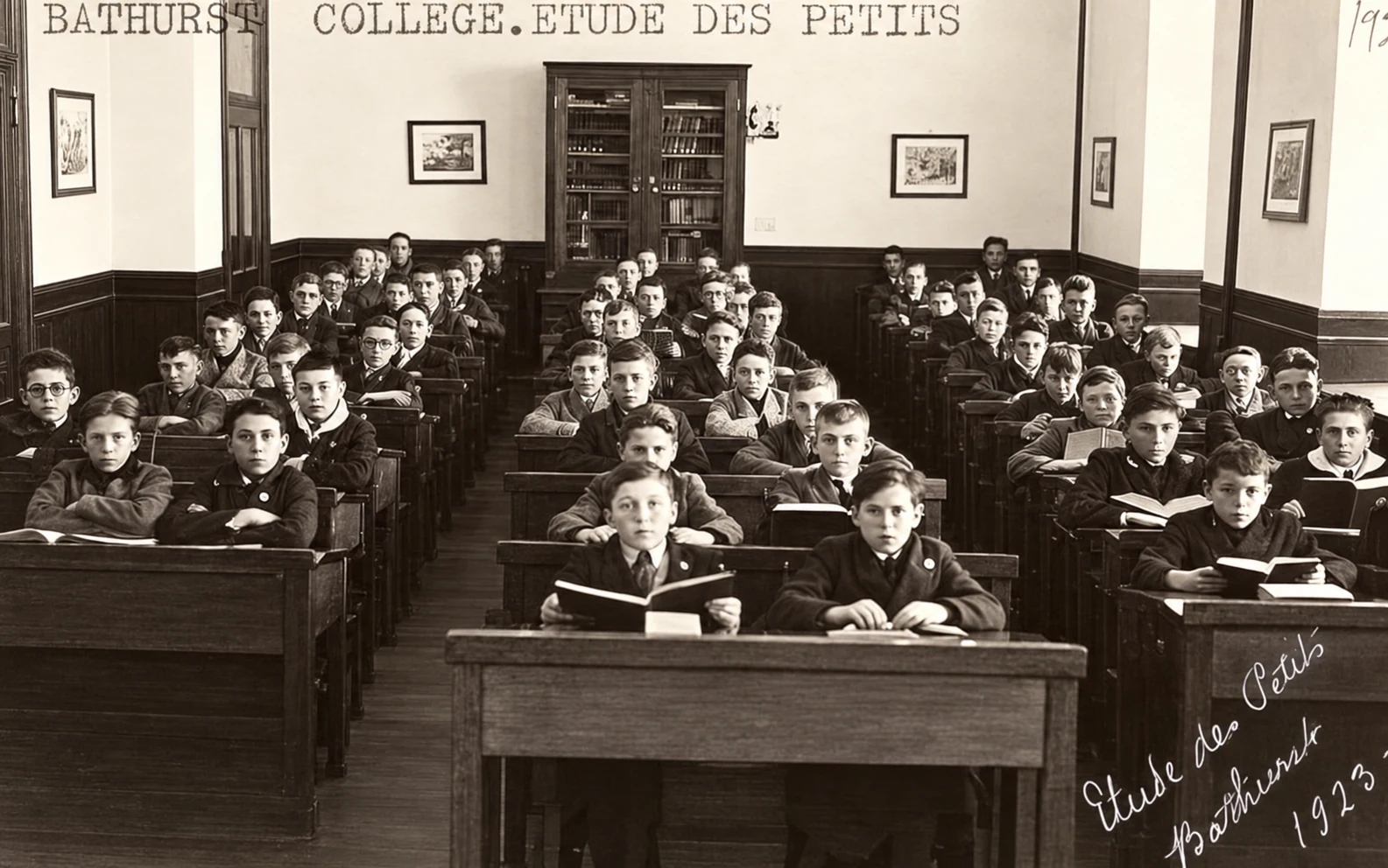 L'étude des petits en 1923