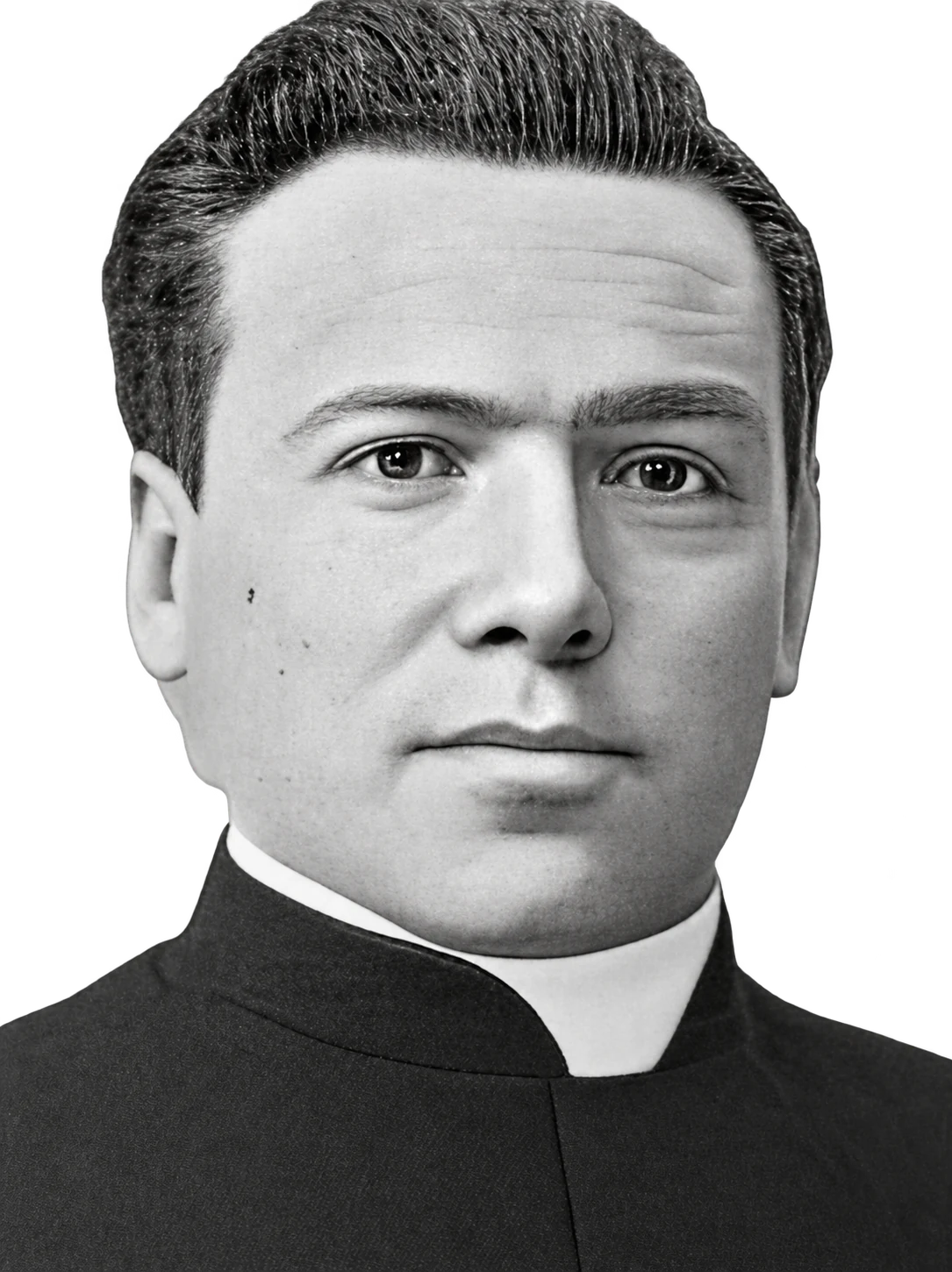 Portrait restauré du Père Julien Hoëllard