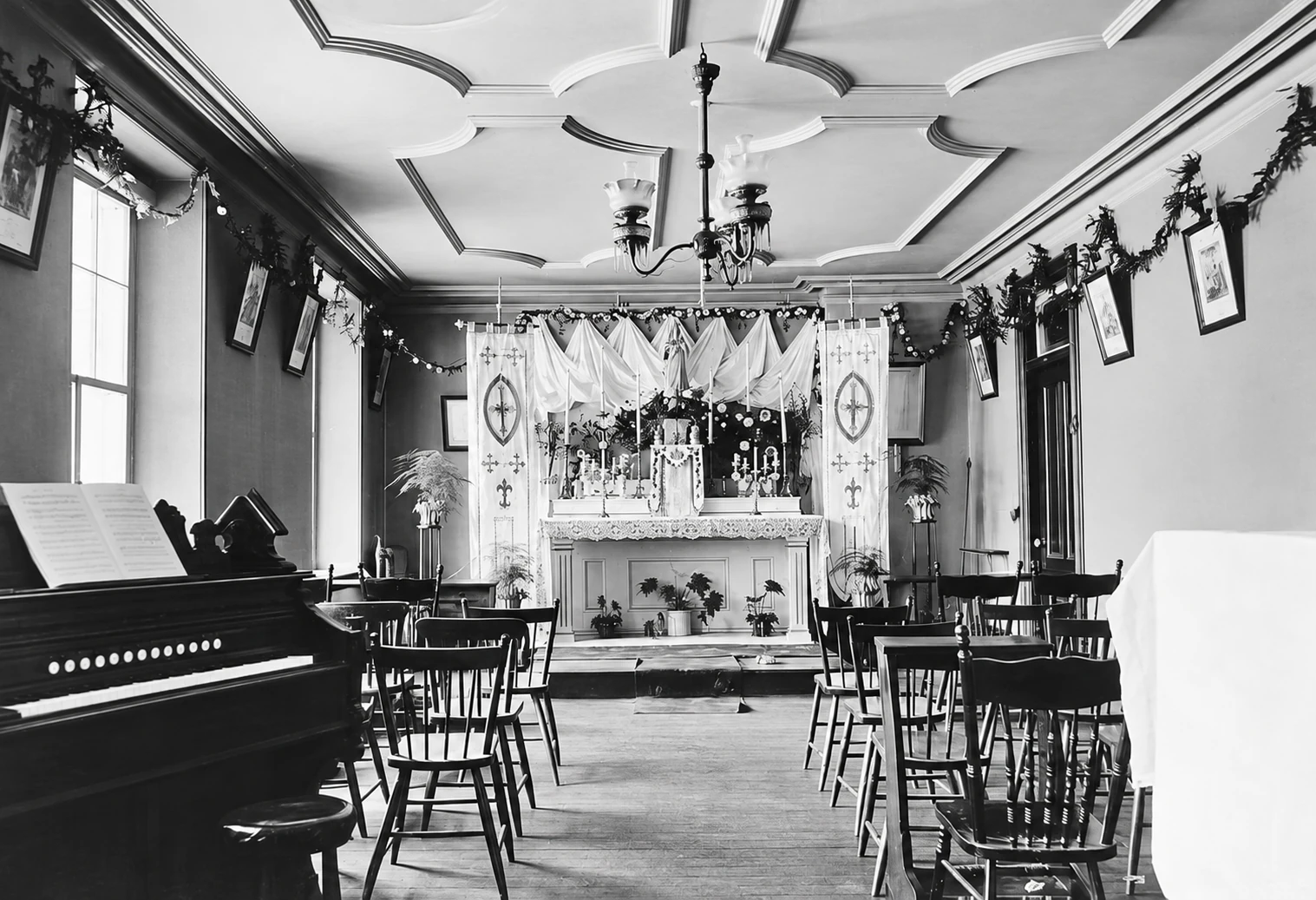 La chapelle en 1898