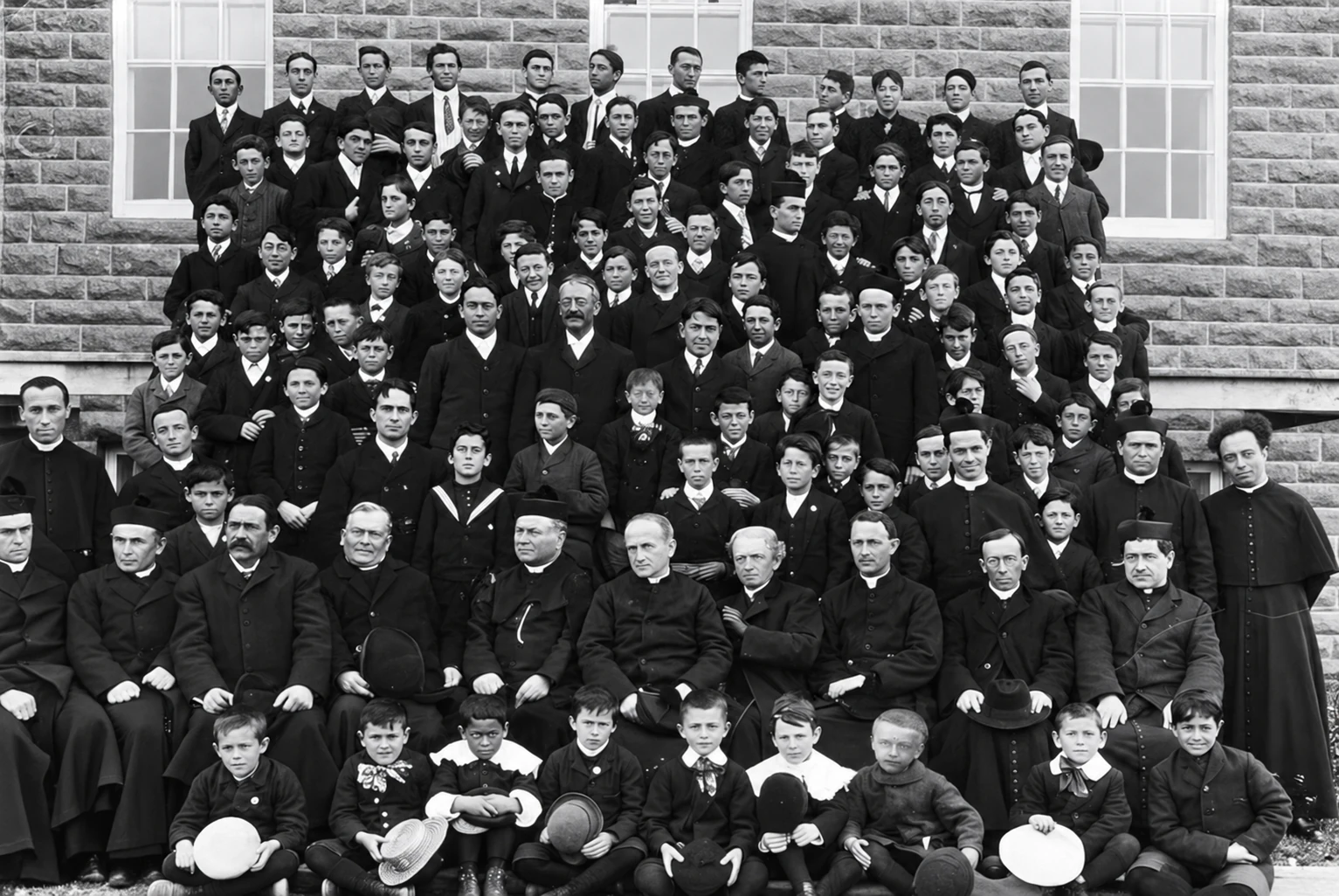 Les élèves de 1905