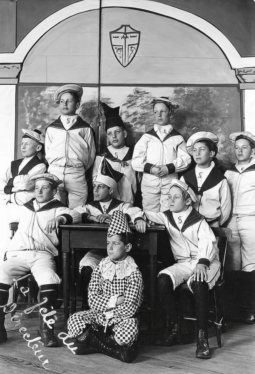 Théâtre: La fête du directeur en 1927